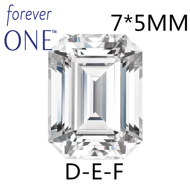 Сертифицированный Чарльз колвард Forever One 1 карат драгоценный камень с изумрудной