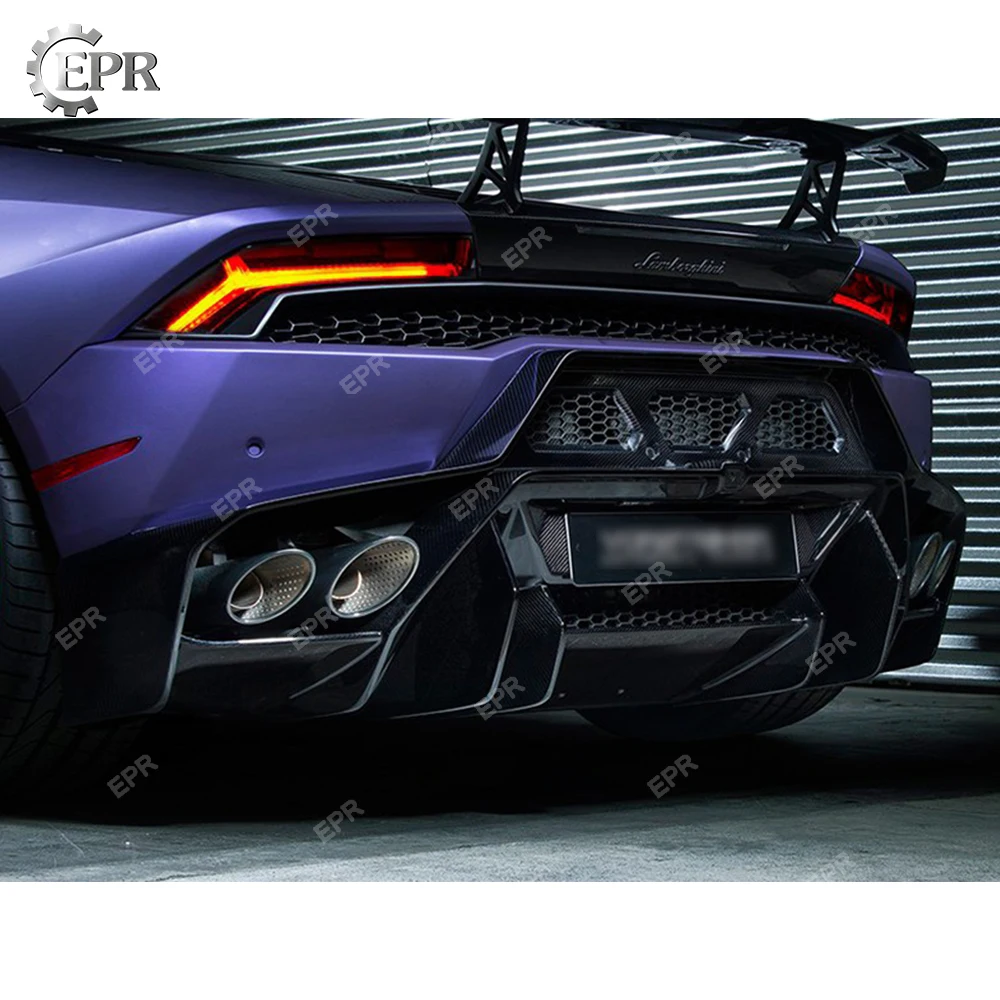 Бампер и диффузор Vorsteiner из углеродного волокна для Huracan LP610 LP580 Vors комплекты