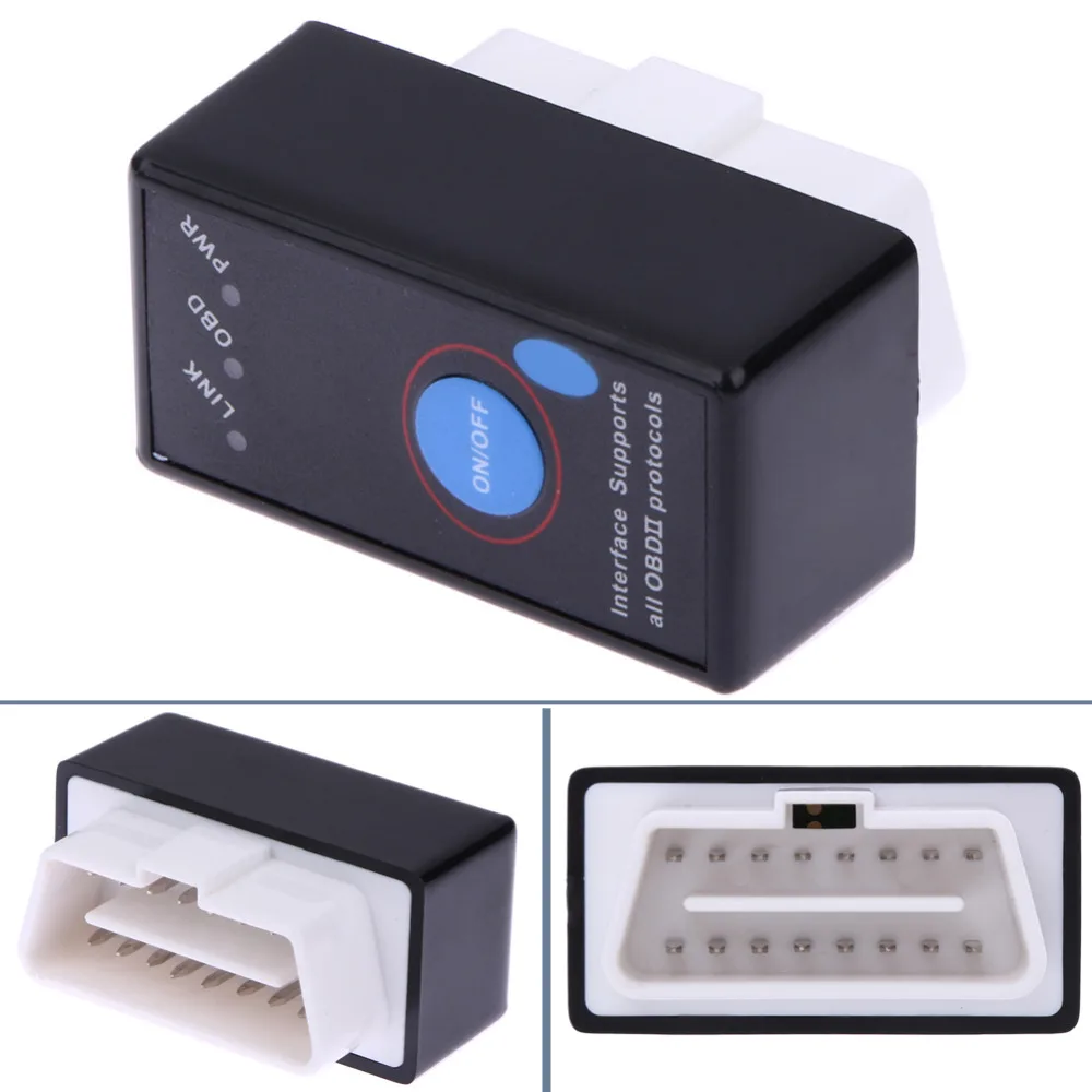 Автомобильный мини V2.1 ELM327 ELM 327 OBD2 OBD ii CAN BUS диагностический инструмент