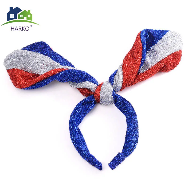 HARKO W Кубок Футбол игры Для женщин поклонников уши кролика Hairbands любителей футбола