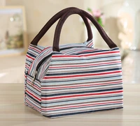 womens bags fashion stripe handbags oxford cloth lunch bags multi function mother bags high quality