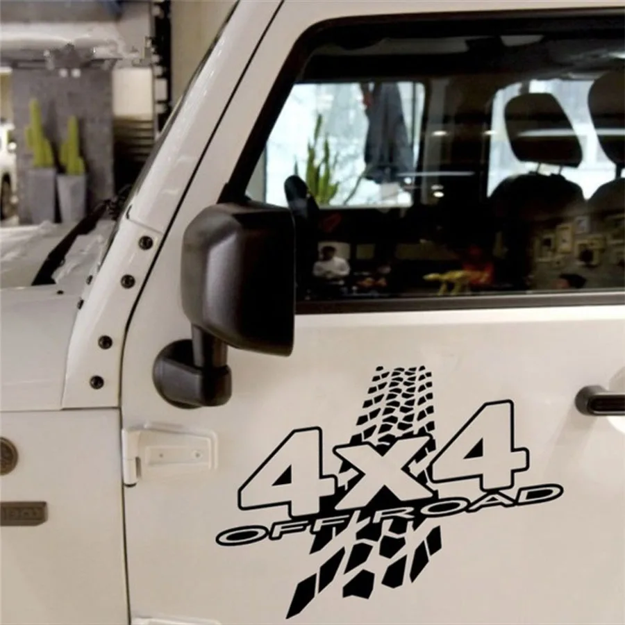 Car styling new 4*4 off road mud funny vinyl decals car sticker window door stickers for ford vw kia opel peugeot | Автомобили и