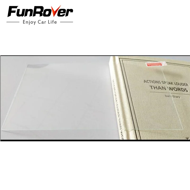 Funrover 9 &quot2din автомобильное закаленное стекло для Радио DVD GPS LCD не полносенсорного