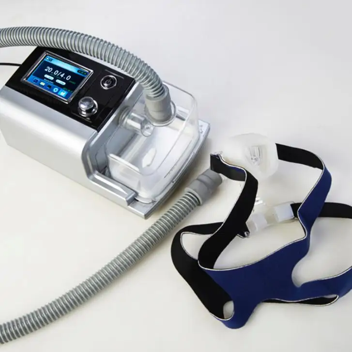 

CE Approved Portable Auto CPAP Machine For Sleep Apnea therapeutic device Silver Shell 3.5 InchTFT Screen with sleep mask