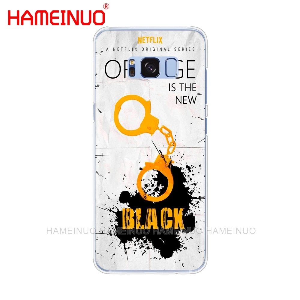 HAMEINUO ORANGE IS THE NEW BLACK чехол для мобильного телефона Samsung Galaxy S9 S7 edge PLUS S8 S6 S5 S4 S3 MINI |