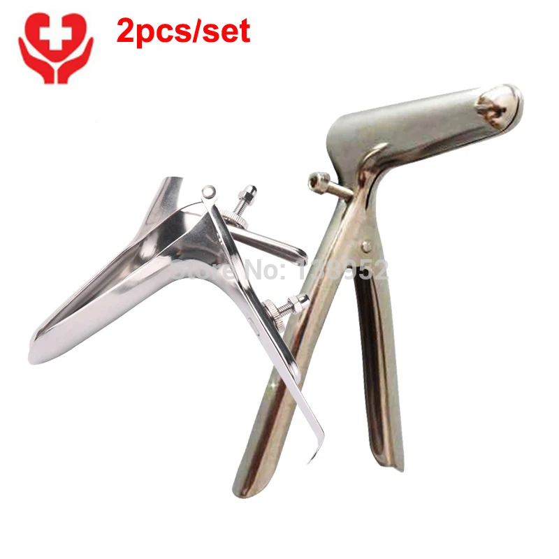 2 шт./партия расширитель Вагинальный Анальный кольпоскоп зеркало из нержавеющей