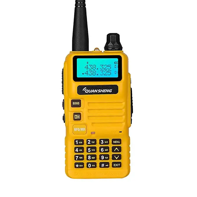 Quansheng UV-R50 портативная рация VHF UHF Двухдиапазонная портативная рация UVR50 с 2 полосами UV R50 UV-5R 5 Вт трансивер Huntin