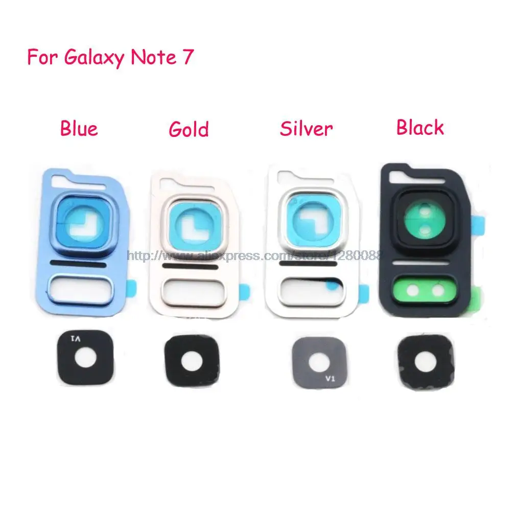 

5 pcs/lot new Note 7 Rear Camera Lens Cover Ring Glass Len With Adhesive for Samsung Galaxy Note7 N930 N930F N930A