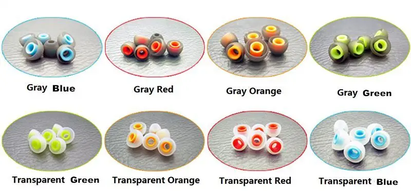 3 пары (S/M/L) высококачественных силиконовых вкладышей для наушников|silicone set|silicon