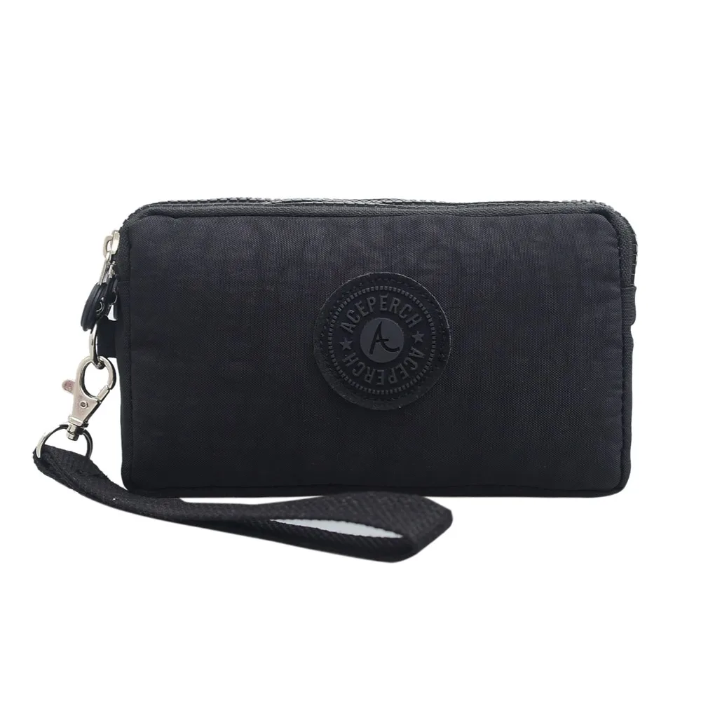 Aceperch модные женские туфли косметичка Сумки дамы Макияж органайзер Bag Фланель сумка косметичка monedero Bolsa feminina kiple - Цвет: Black