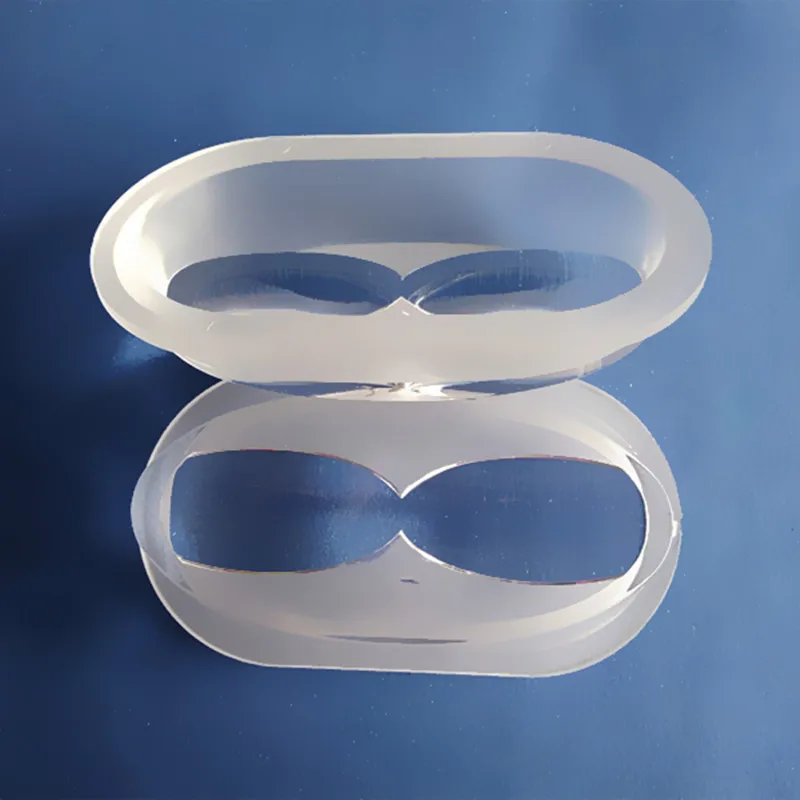 2 шт. светодиодный Автомобильная Поворотная фара Объектив длинная полоса света