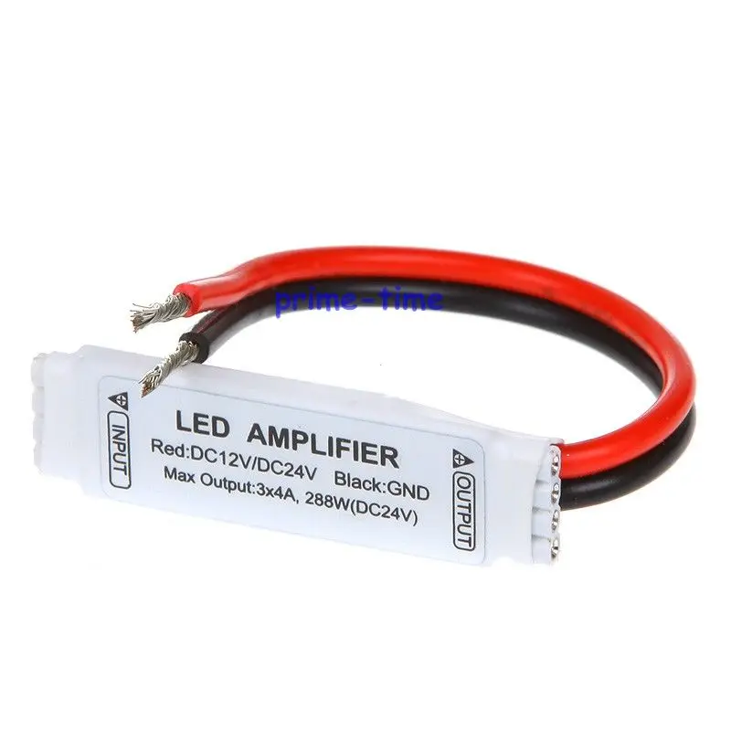 5 шт. мини RGB Led усилитель для 5050 3528 rgb ленточный светильник 12 в 3 * 4A 144 Вт