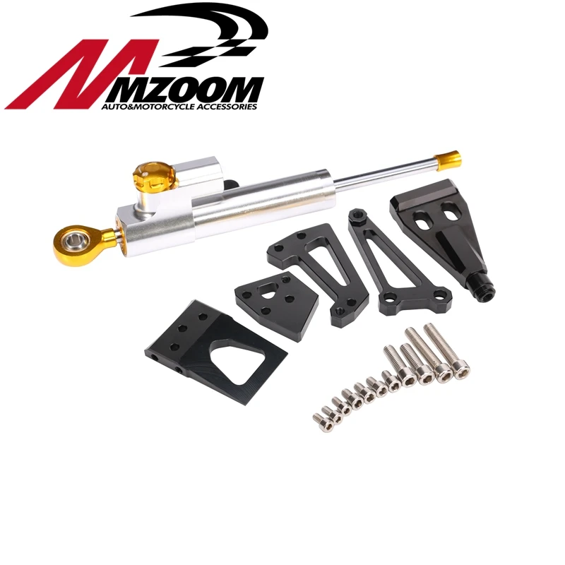 FREE SHIPPING Hot Sale For Kawasaki ER-6N EF-6F ER6N ER6F Ninja 650R 2009-2011 Steering Damper with Mounting Kit | Автомобили и