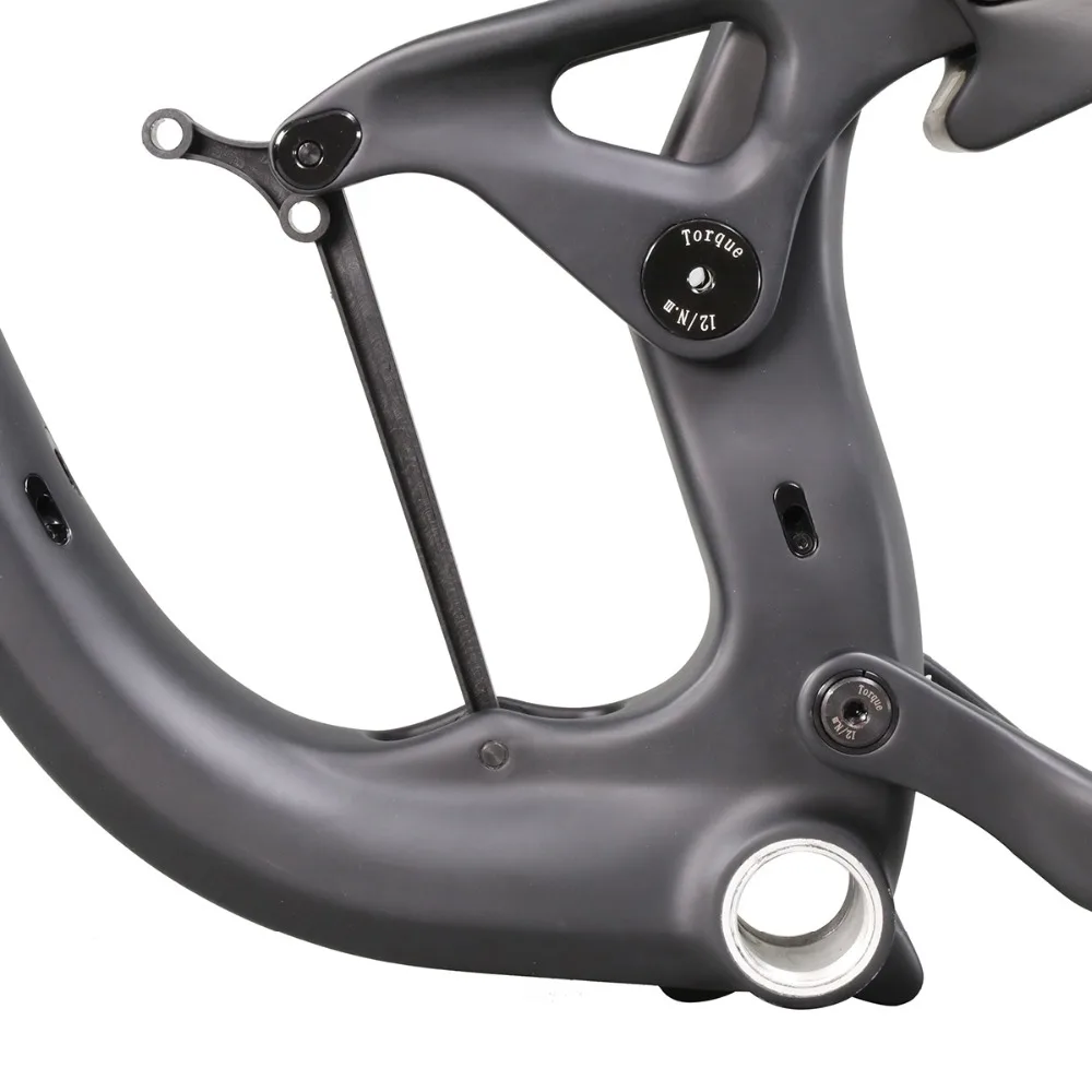УГЛЕРОДНЫЙ MTB велосипед 650B плюс углеродный Enduro Boost 148*12 мм велосипедная Рама для