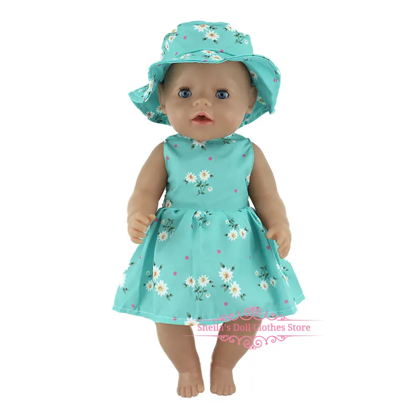 Модное платье для 17 дюймов Reborn Baby Doll 43 см ухода за ребенком мам новорожденная