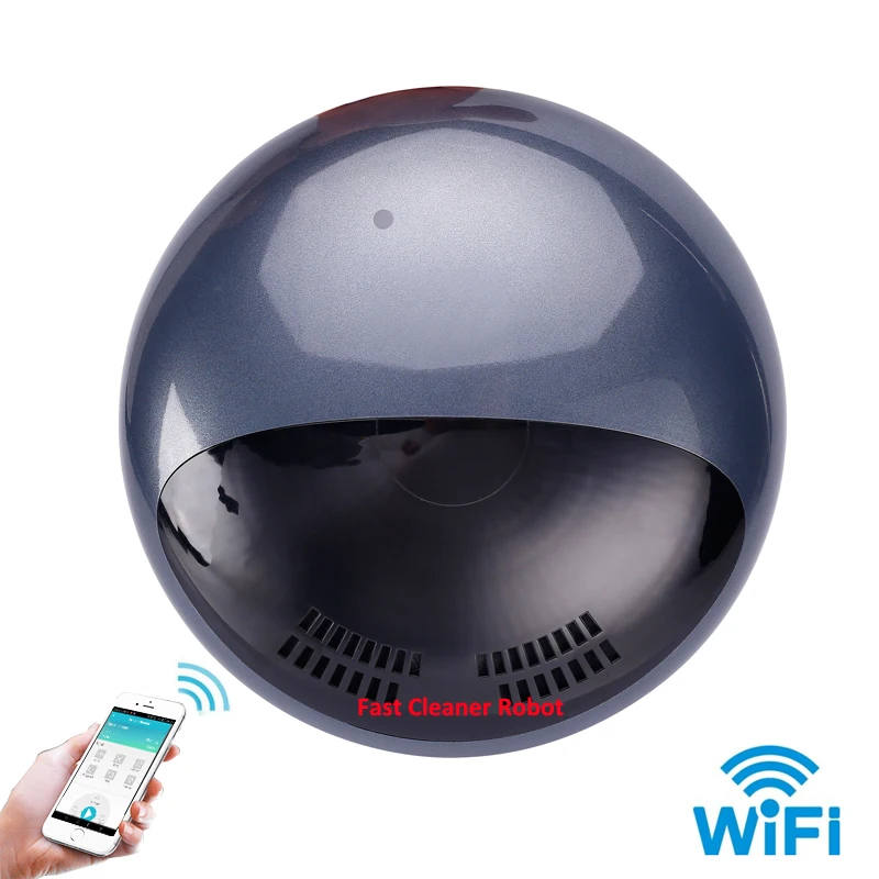 Новейший Интеллектуальный робот пылесос с управлением через приложение Wi Fi