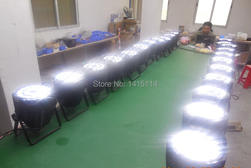 4 шт./лот профессиональное освещение 24 шт. * 12 Вт в 1 RGBW led par свет не