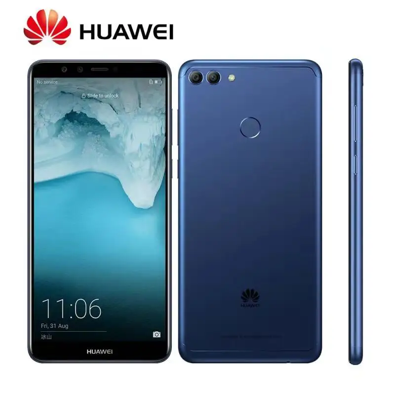 Global ROM huawei наслаждаться 8 плюс Y9 2018 4000 мАч отпечатков пальцев 4 камеры Kirin 659 Octa Core
