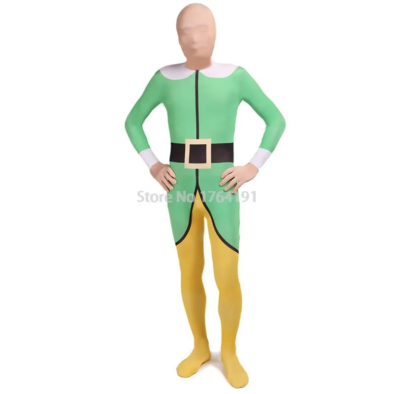 Костюм для косплея ядовитого плюща на Хэллоуин из лайкры и спандекса цельный