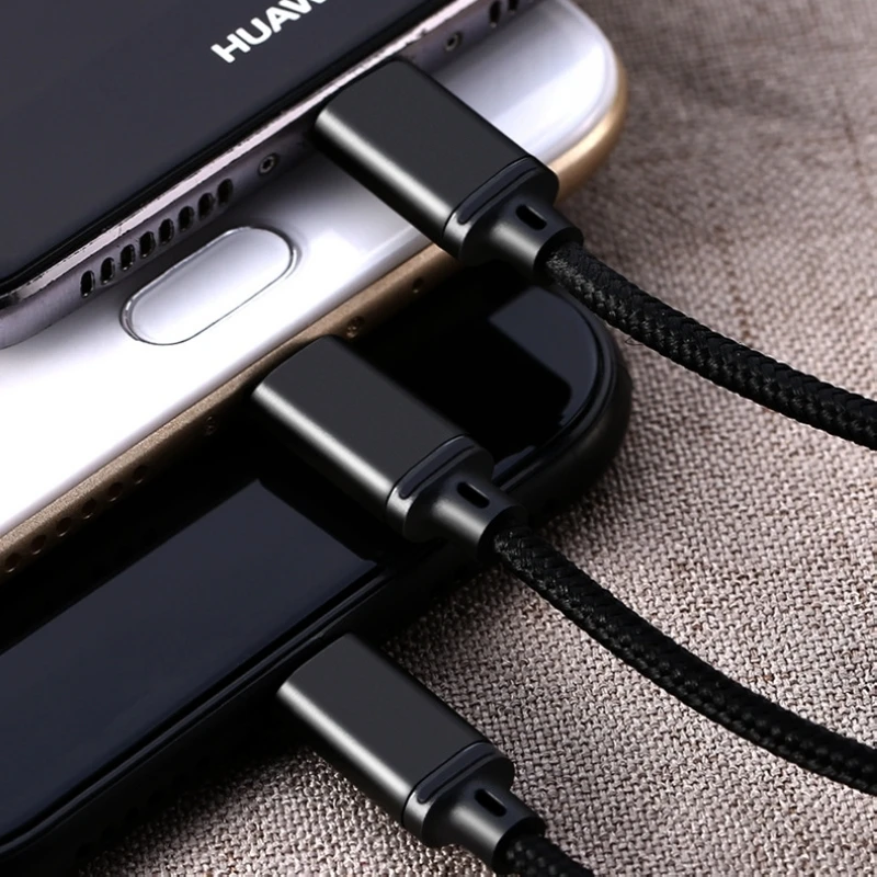 REMAX 3 в 1 кабель Micro USB для освещения type C быстрое устройство зарядки iPhone samsung IOS |