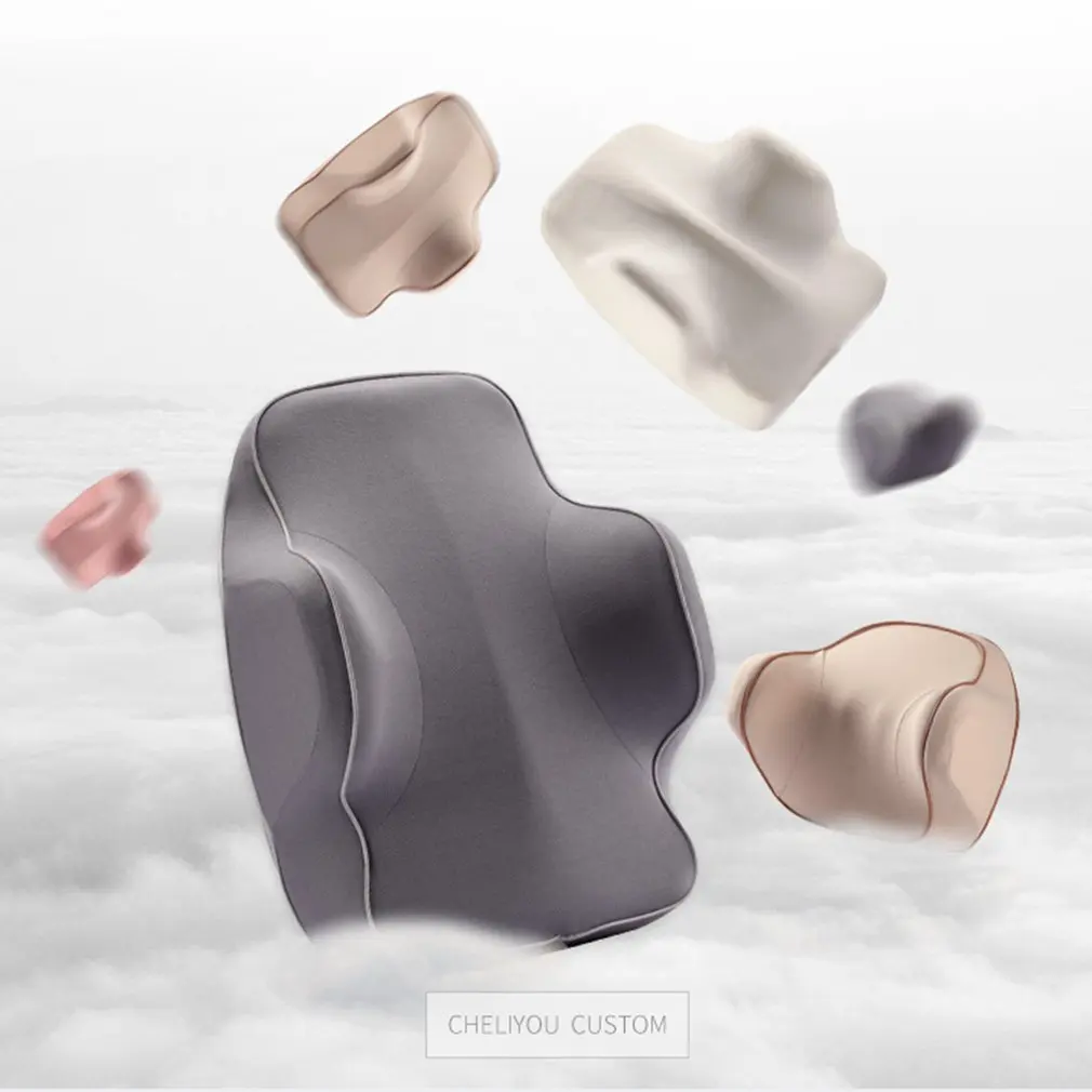 Классический дизайн Memory Foam дышащая медицинская поясничная Подушка поддержка для талии дорожная подушка автомобильное сиденье поясная подушка