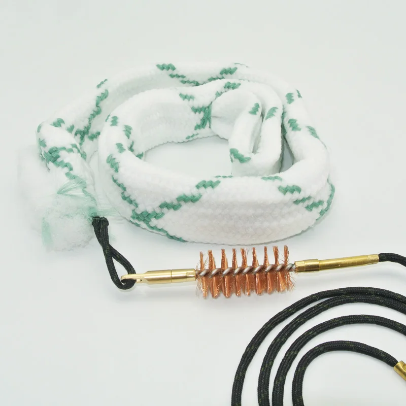 Зеленый мир 1 шт./лот 12GA Boresnake чистящий канат кисти, ёршик для чистки оружия для дробовика, Muzzleloaders