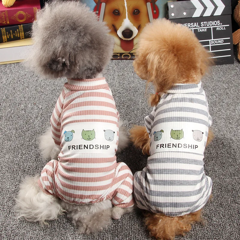 Spring Pet Dog Clothes For Dogs Overalls Jumpsuit Puppy Cat Clothing Coat Thick Pets Chihuahua York | Дом и сад