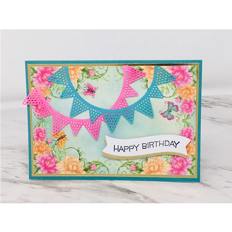 Граница Николь дизайн металлические режущие штампы трафареты для DIY бумажные