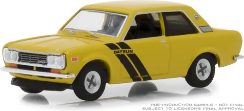 GreenLight 1:64 1972 Datsun 510 Trans Am декоративный пакет игрушечный автомобиль из сплава