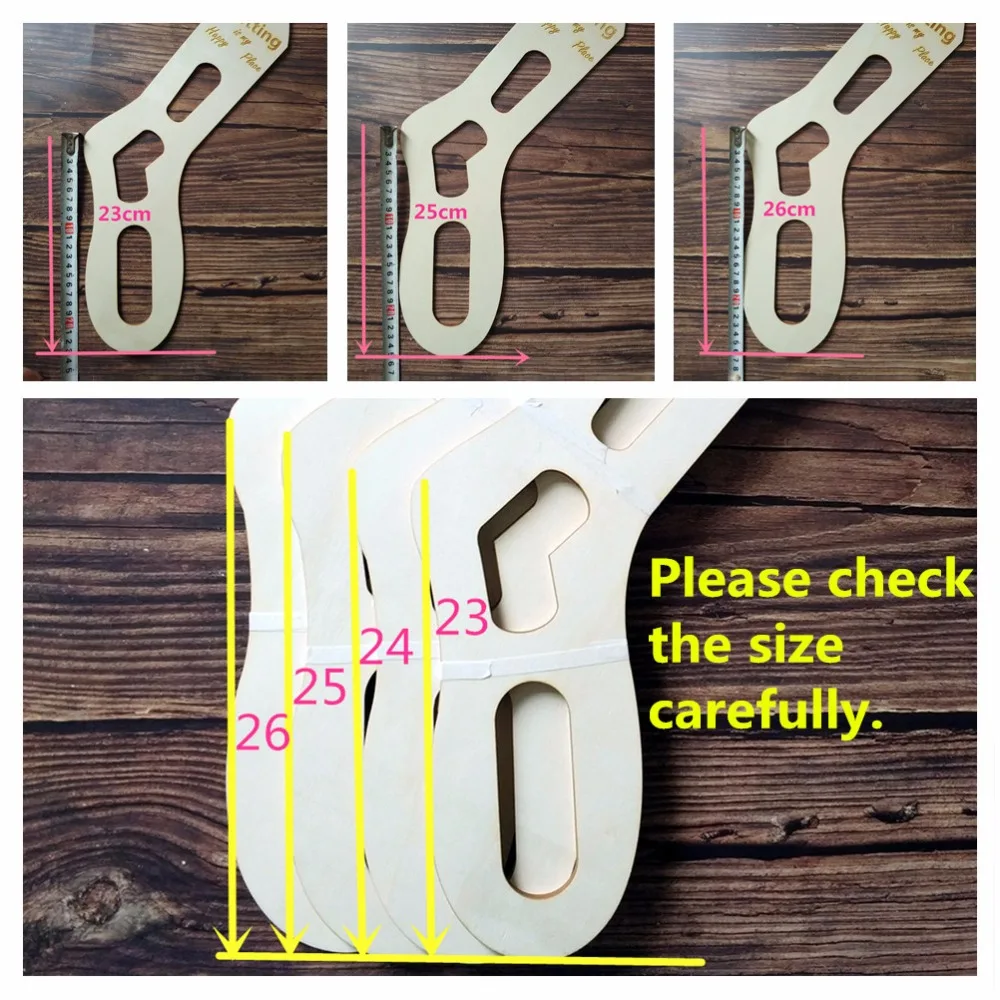2 шт. деревянные разноцветные носки-стрейсеры | Дом и сад