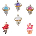 Надувной костюм, сексуальный женский костюм балерины, соблазнительный костюм горничной, взрослые ночные клубы и надувные костюмы для кукол