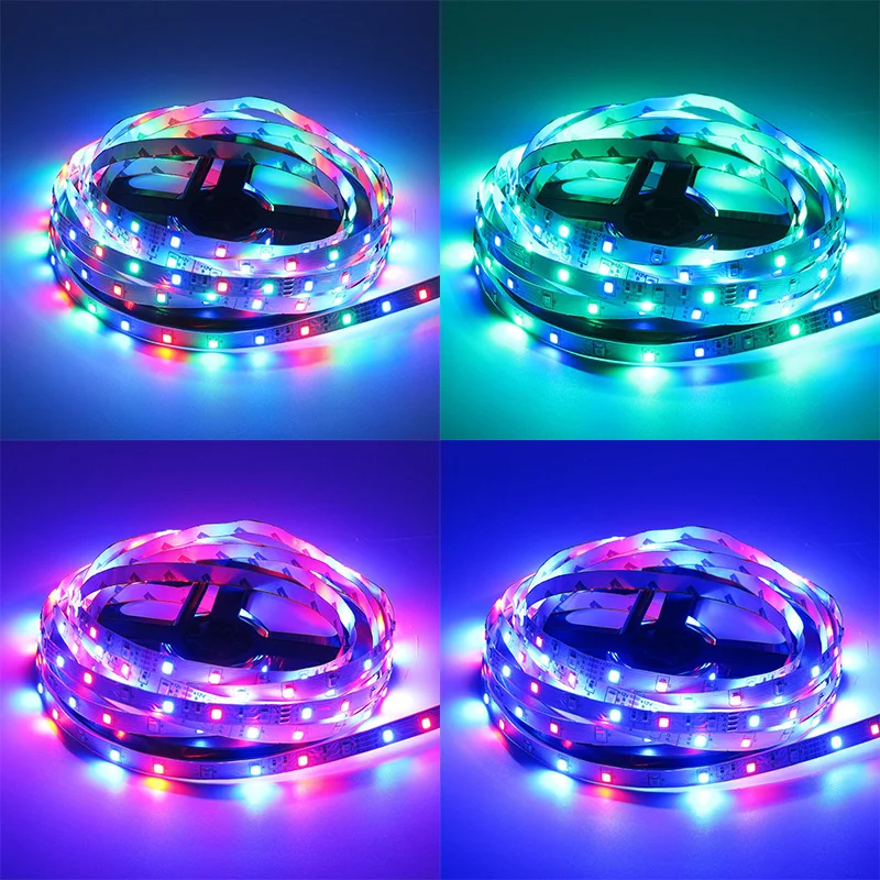 10 м 2835 Водонепроницаемый RGB Светодиодные ленты DC12V гибкая светодиодная лента