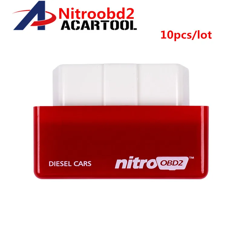 10 шт./лот автомобильный диагностический блок чипа ECU Nitro OBD2 сканер для дизельных