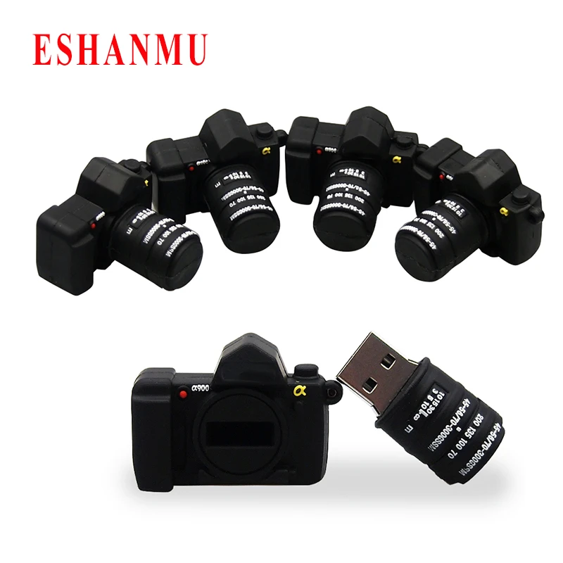 Бренд Eshanmu качественная камера 4 ГБ 8 16 32 64 Usb флеш накопитель USB 2 0 креативный