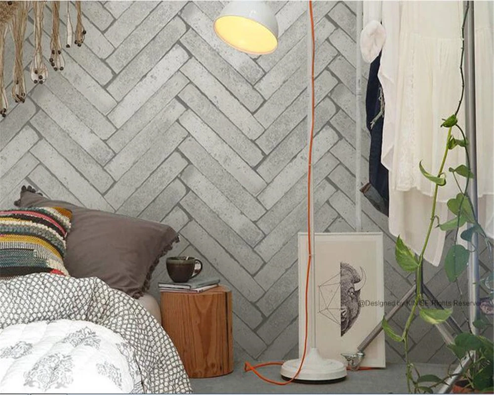 

beibehang 3d brick wallpaper brick pattern decorative mural restaurant clothing store barber shop bar wallpaper papel de parede