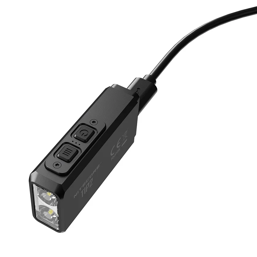 NITECORE TIP2 CREE XP G3 S3 720 люмен USB Перезаряжаемый брелок фонарик с батареей|Фонарики и