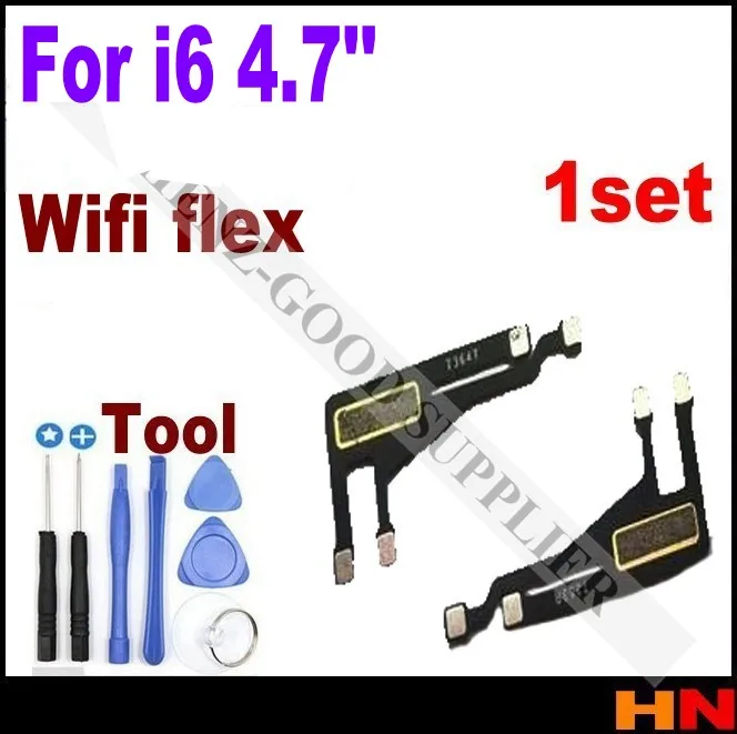 1 компл. Антенны Wi Fi сигнальный гибкий кабель лента запасные части для iPhone 6 (4 7