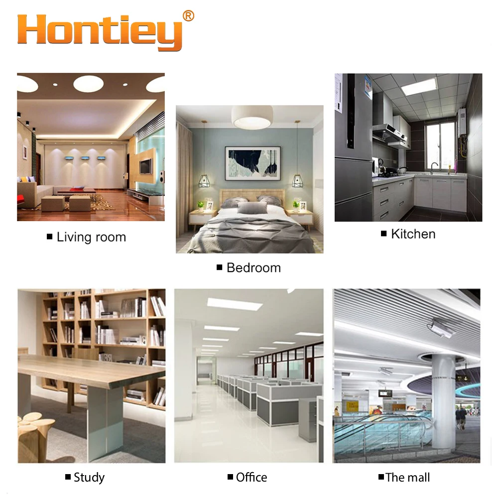 Светодиодный модуль Hontiey 220 В 12 Вт 18 24 SMD2835 Светодиодная панель для