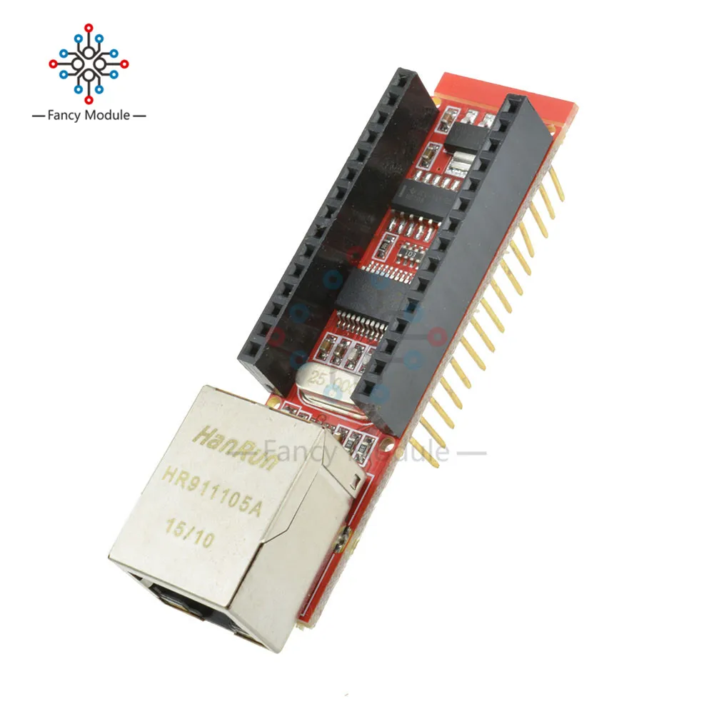 Сетевой экран V1.0 ENC28J60 для Arduino Nano V3 Ethernet-экран RJ45 HR911105A модуль веб-сервера с