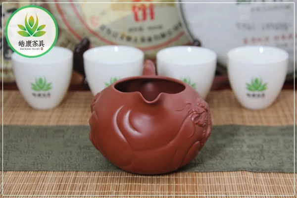 Настоящий исинский чахай для набора Кунг Фу Ча из красной глины Чаша