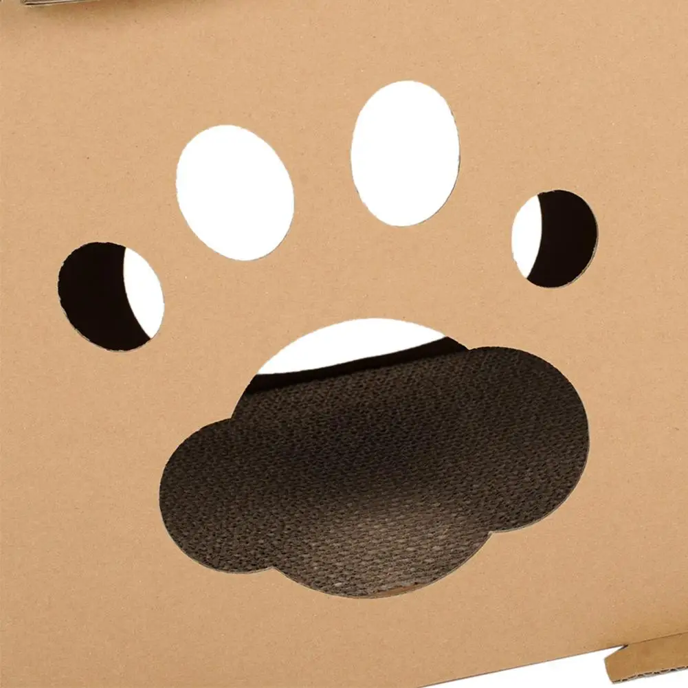 TPFOCUS Милая гофрированная бумага в форме кошки Когтеточка для кошек кошачьей