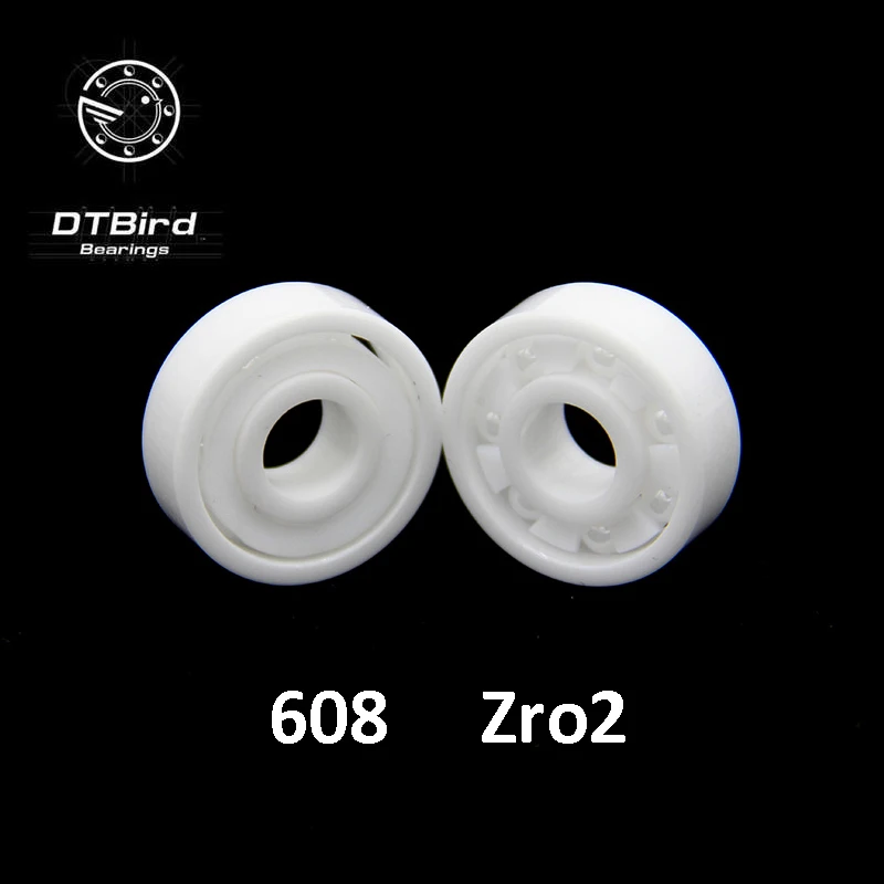 Керамические подшипники ZrO2 7 1 шт. 608 полностью керамические 8*22*7 мм оксид циркония