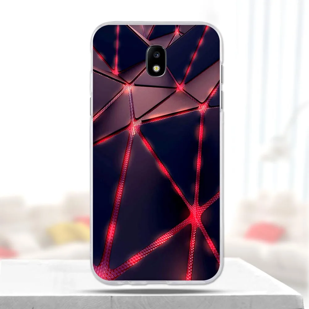 Для Funda Samsung Galaxy J3 2017 чехол мягкий силиконовый 3d для J7 J5 Coque | Мобильные телефоны и