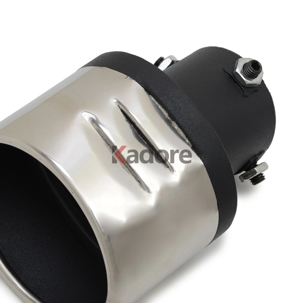 Для Mazda 6 M6 2003-2006 2007 2008 2009 2010 2011 автомобилей Авто выхлопной глушитель наконечник Нержавеющая сталь задняя обшивка внешние аксессуары