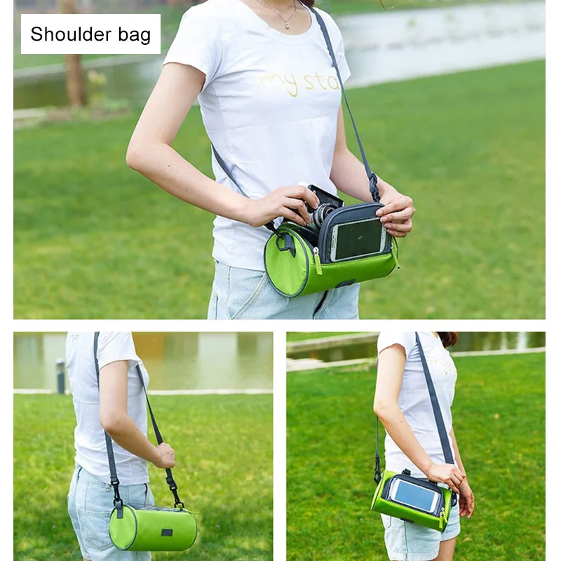 LDAJMW водонепроницаемая сумка для сенсорного экрана велосипеда с передней