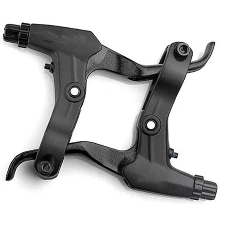 Велосипедные тормоза рычага переключения передач черный и белый алюминиевый