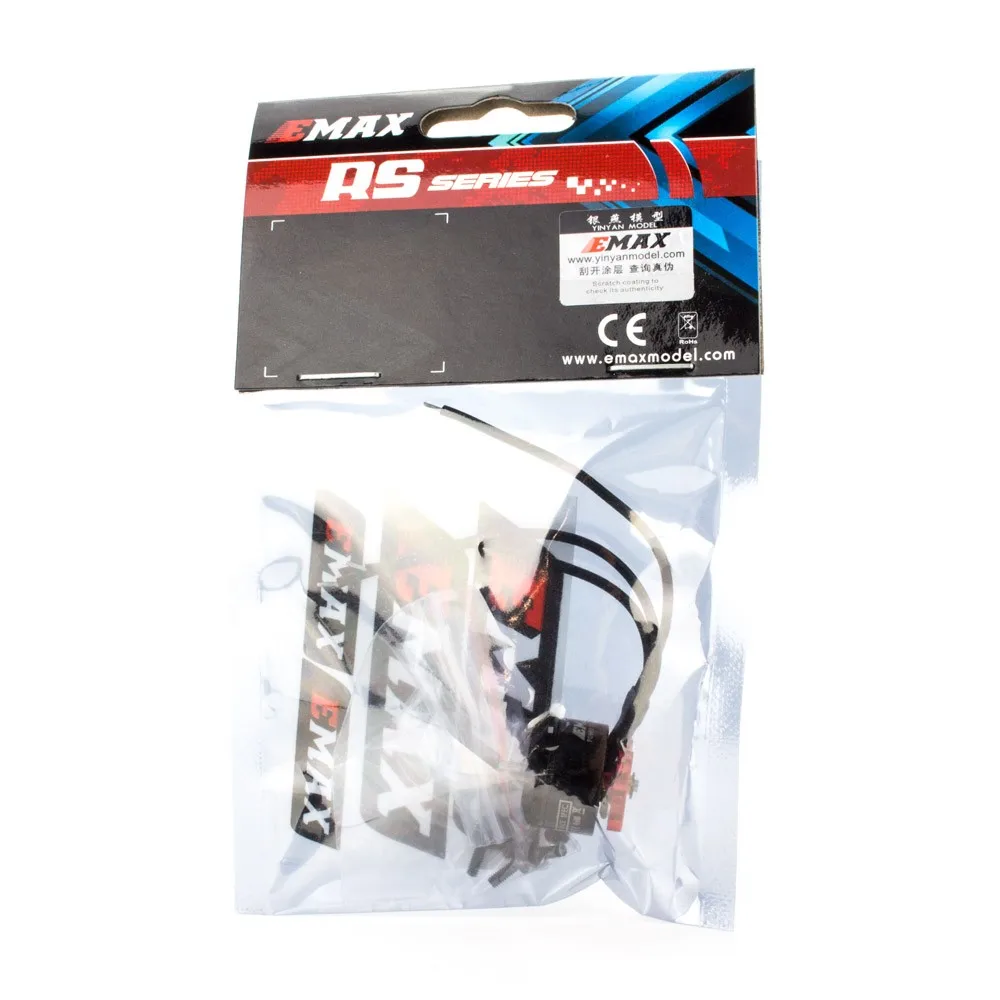 Подарок официальный EMAX двигатель RS1306 Version2 RS1306B бесщеточный 3 4S для RC плоскость Fpv