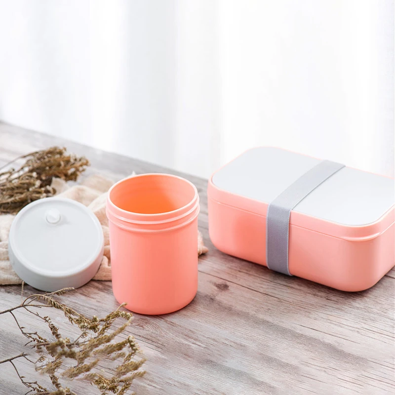 Портативная коробка для завтрака GESEW не содержащая BPA портативная бенто с
