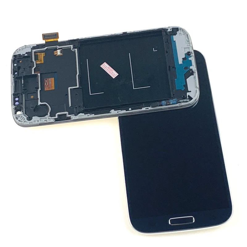 Comaptible для samsung Galaxy S4 I9500 ЖК дисплей сборки Сенсорный экран Дисплей цифратор + рамка