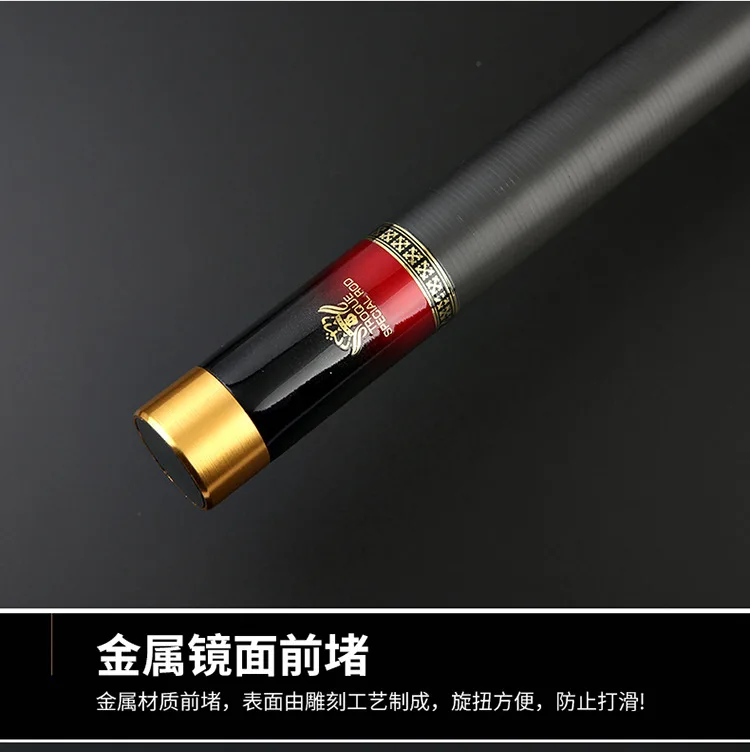 YAMAKAWA Shanchuan 8M 9M 10M 11M 12M 13M 14M 15M Super Long Telescopic Fishing Rod Fast Action Superhard Good Quality Has 2 Tips